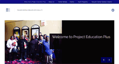 Desktop Screenshot of projecteducationplus.org